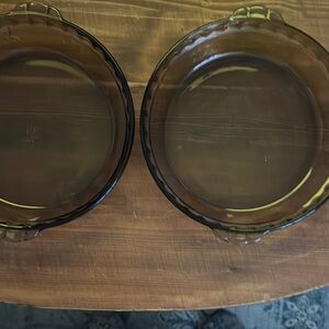 Pyrex Amber Glass Baking Dish